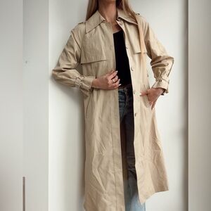 Vintage Misty Day Trench Coat